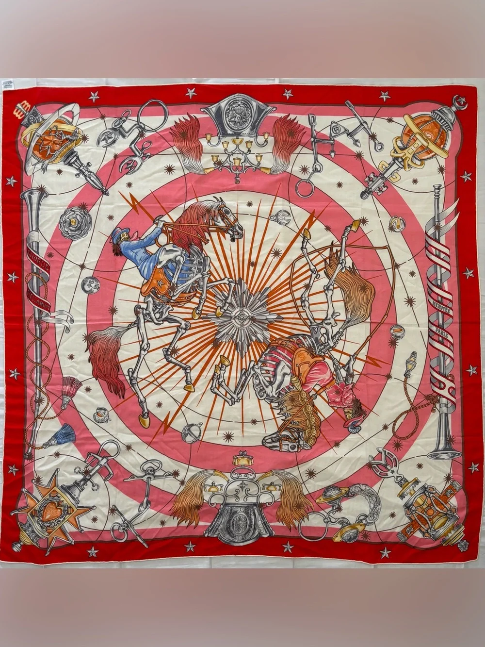 Authentic Hermès “Chorus Stellarum” Shawl